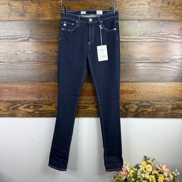 Ag Adriano Goldschmied B-Type 03 Straight Jeans New Size 26 - Picture 3 of 9